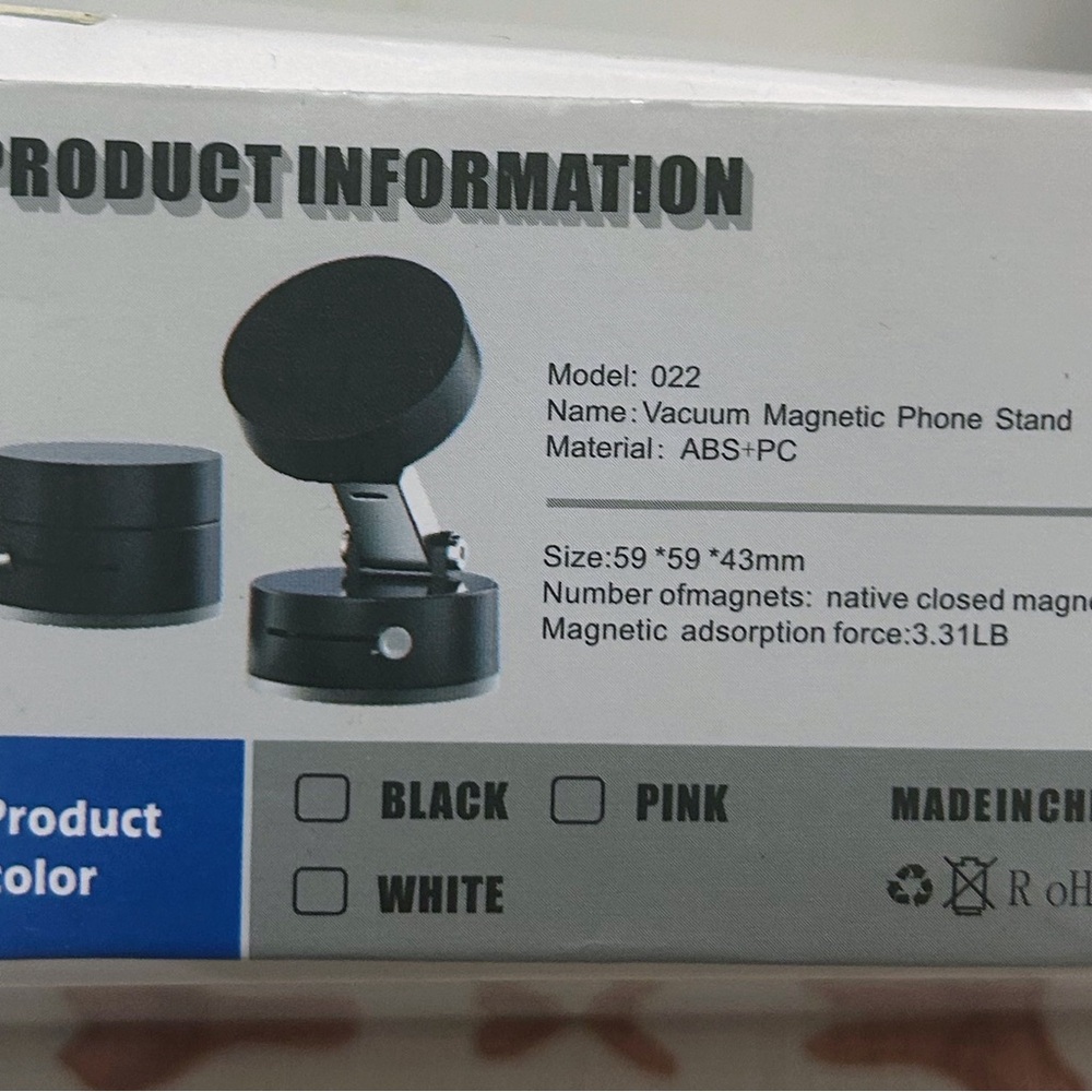 Magnetic Attraction Module with Suction Cup - Picture 3 of 5